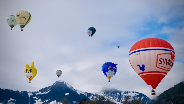 Château d'Oex: dernière ligne droite avant la 45e édition du Festival International de Ballons
